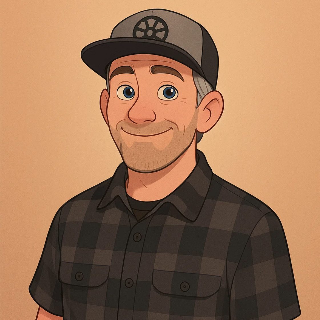 Dave Dekker - cartoon