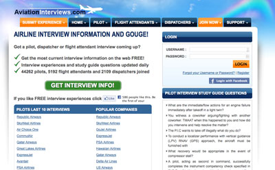 aviation interviews site 