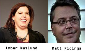 Amber Naslund and Matt Ridings Expion Social Summit