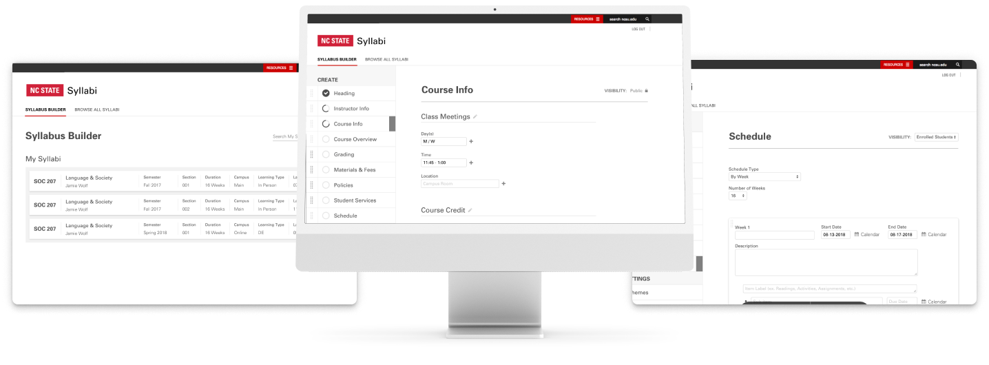 NC State University Project preview
