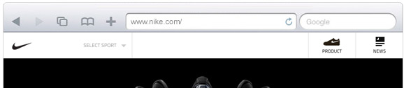 Nike optimized their flash-heavy site to HTML5 standards, specifically for the iPad