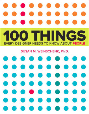 Susan Weinschenk 100 Things book