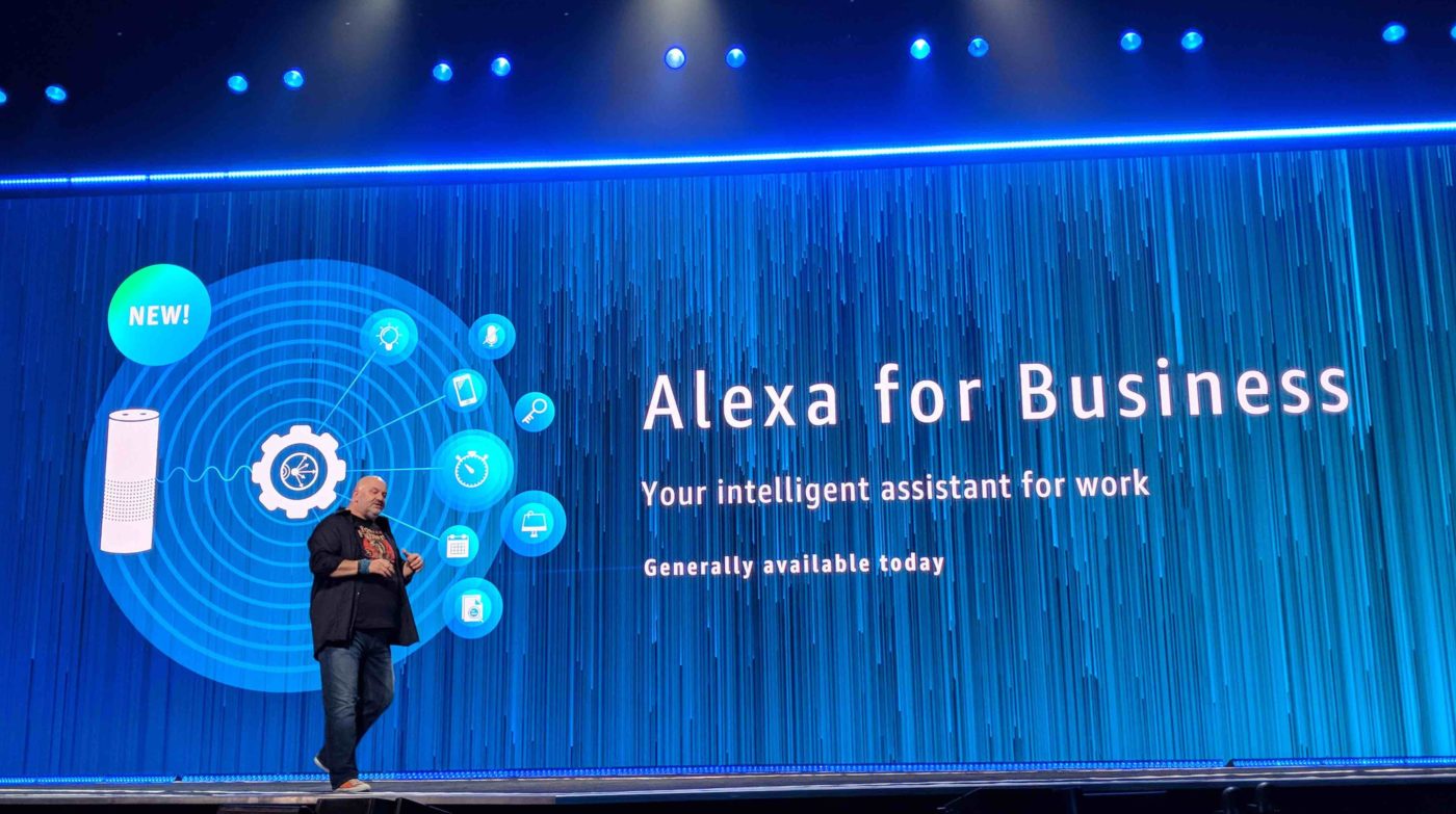 Alexa for Business presentation shot