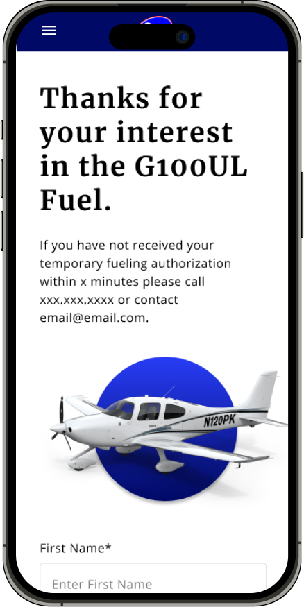 GAMI Mobile view