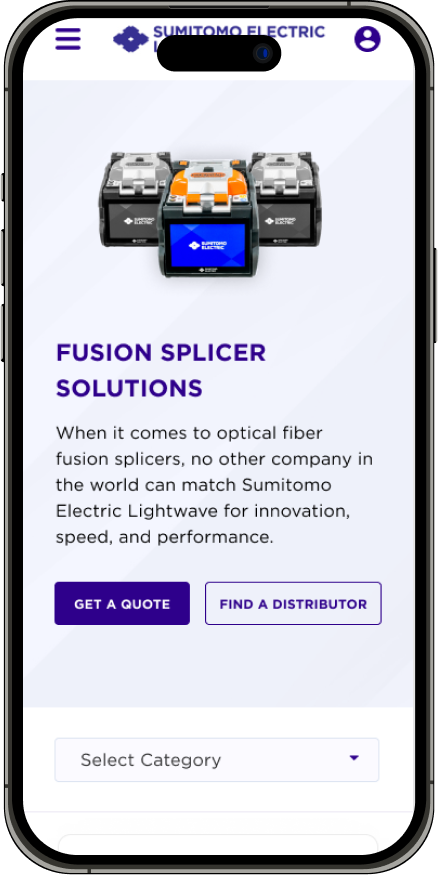 Sumitomo mobile view