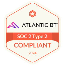 AtlanticBT SOC 2 Compliant Badge